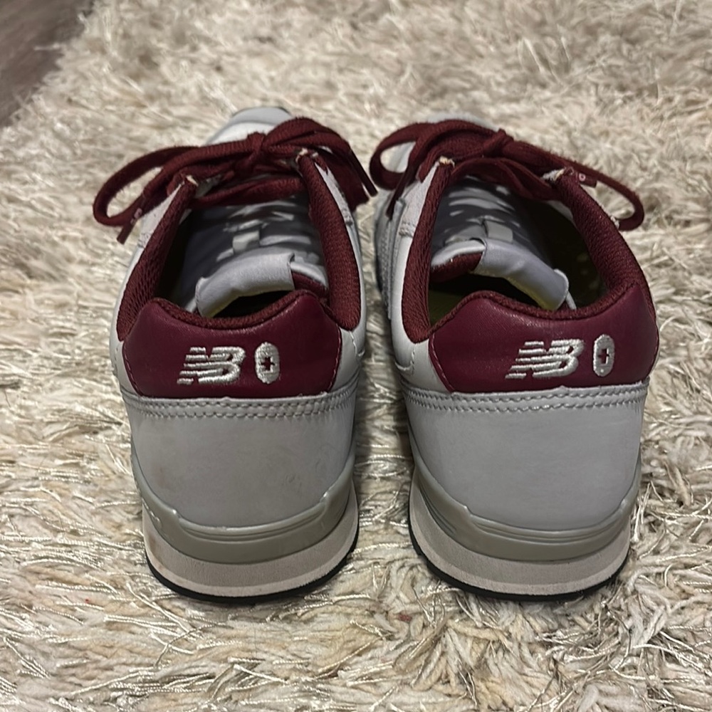 New Balance Gray and Burgundy Sneakers - Picture 5 of 5